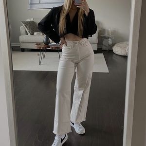 Cream/beige jeans